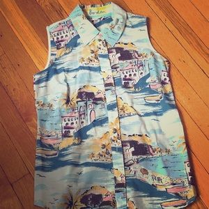 Boden brand Riviera inspired tank